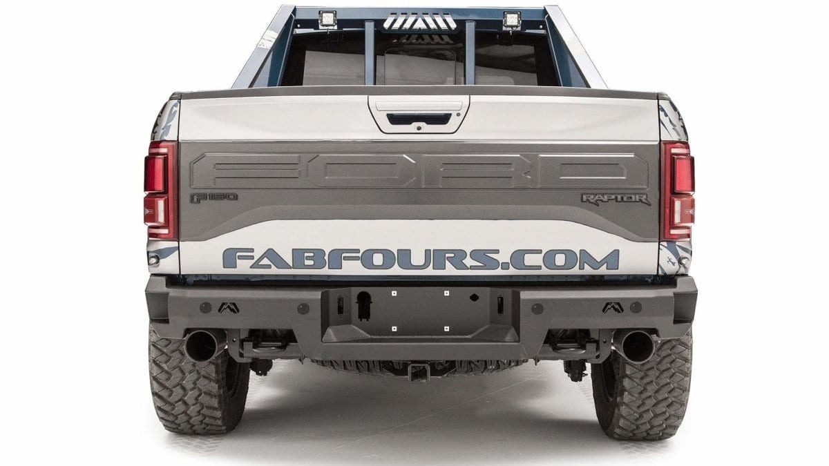 Fab Fours FF17-W4351-1 Ford Raptor 2017-2020 Premium Rear Bumper Sensor-BumperStock