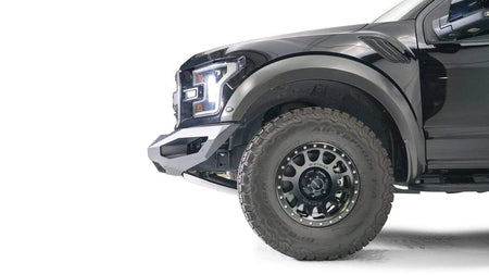 Fab Fours FF17 - X4351 - 1 Ford Raptor 2017 - 2020 Matrix Front Winch Bumper No Guard - Rugged Truck Gear