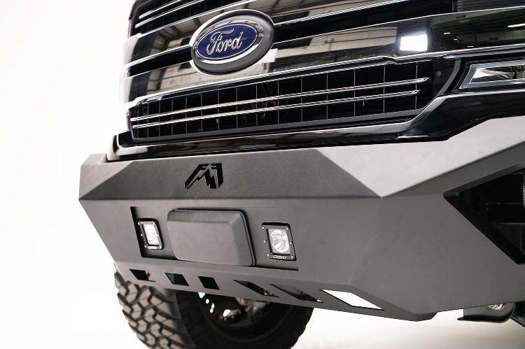 Fab Fours FF18 - D4551 - 1 Ford F150 2018 - 2020 Vengeance Front Bumper No Guard - Rugged Truck Gear