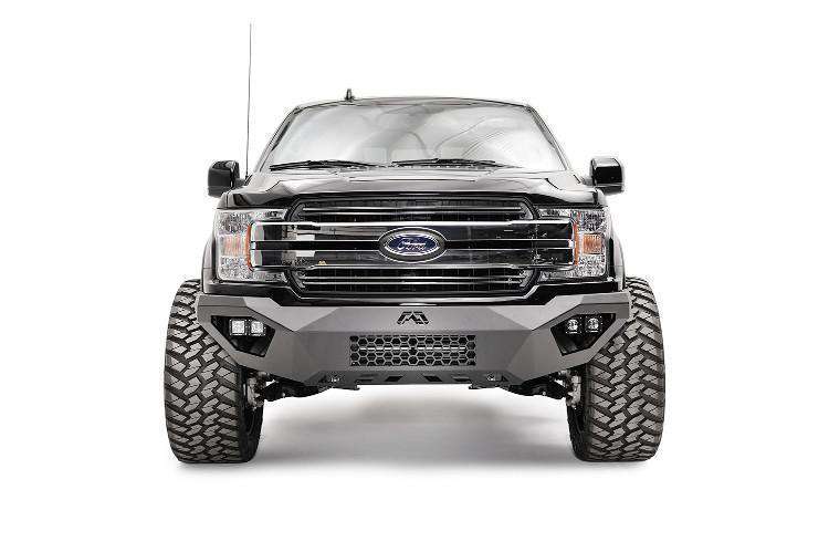 Fab Fours FF18 - D4551 - 1 Ford F150 2018 - 2020 Vengeance Front Bumper No Guard - Rugged Truck Gear