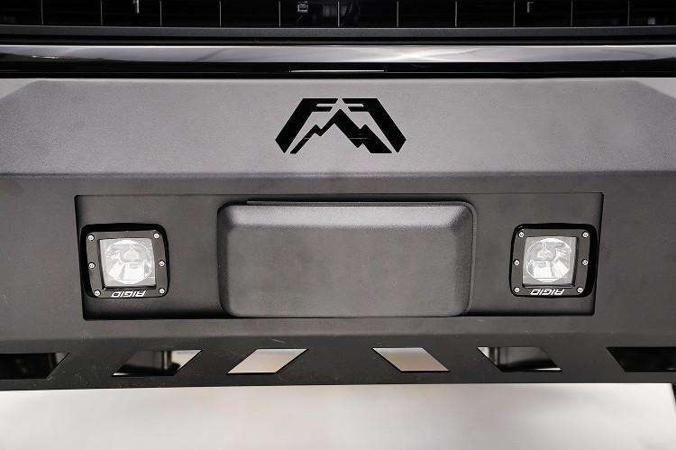 Fab Fours FF18 - D4551 - 1 Ford F150 2018 - 2020 Vengeance Front Bumper No Guard - Rugged Truck Gear