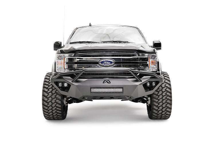 Fab Fours FF18 - D4552 - 1 Ford F150 2018 - 2020 Vengeance Front Bumper Pre - Runner Guard - Rugged Truck Gear