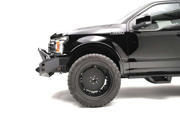 Fab Fours FF18 - H4552 - 1 Ford F150 2018 - 2020 Premium Front Bumper Winch Ready Pre - Runner Guard - Rugged Truck Gear