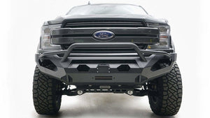 Fab Fours FF18-X4552-1 Ford F150 2018-2020 Matrix Front Winch Bumper Pre-Runner Guard-BumperStock