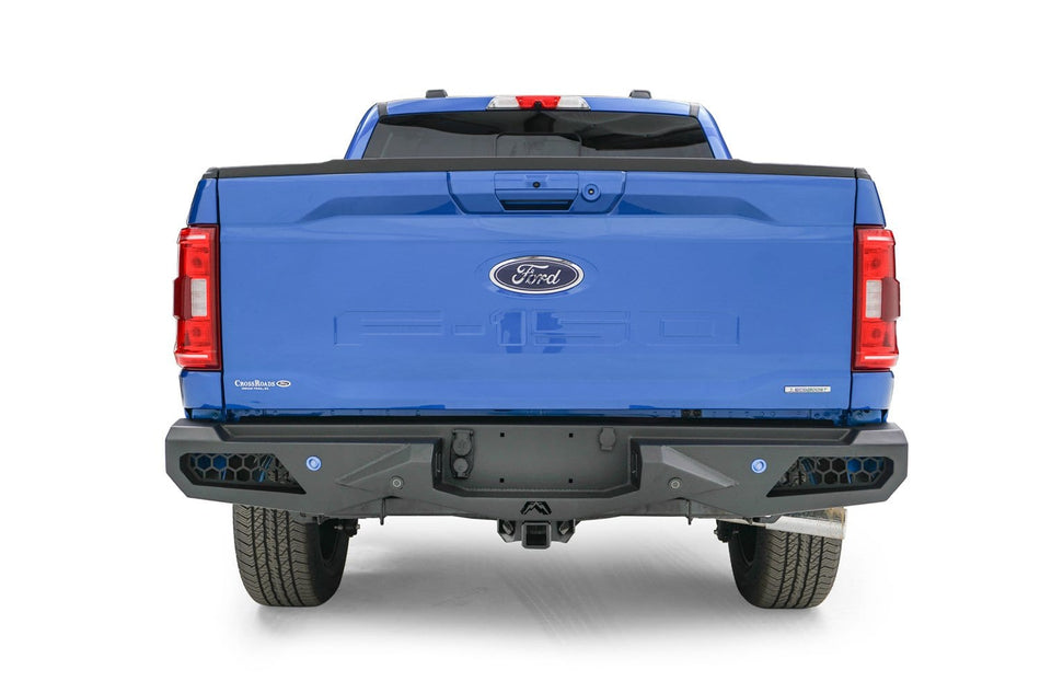 Fab Fours FF21 - E5051 - 1 Ford F150 2021 - 2022 Vengeance Rear Bumper - Rugged Truck Gear