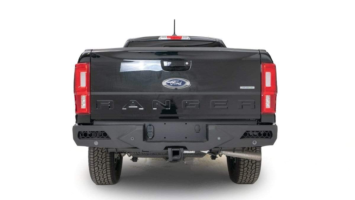 Fab Fours FR19 - E4851 - 1 Ford Ranger 2019 - 2022 Vengeance Rear Bumper - Rugged Truck Gear