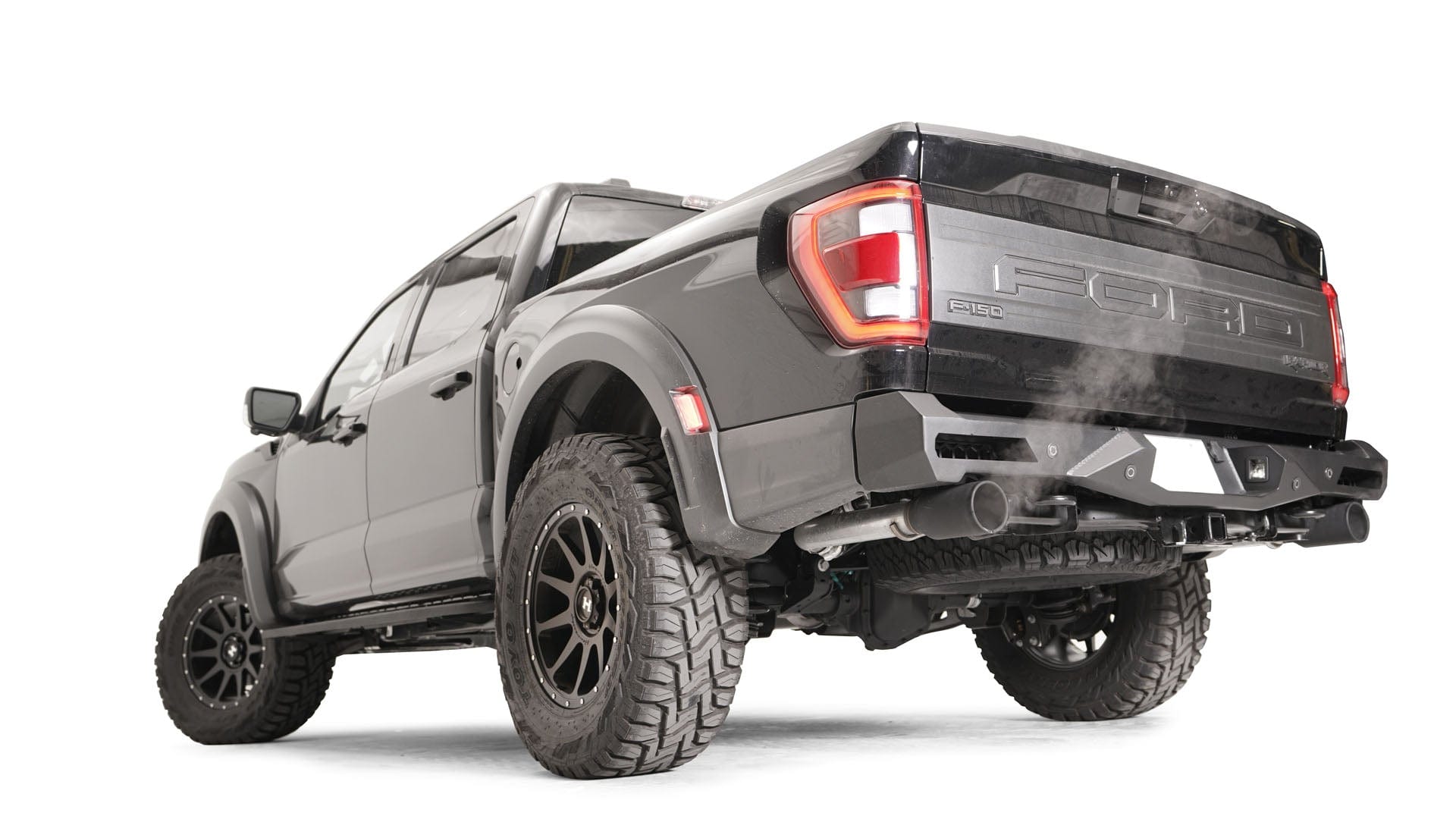Fab Fours FR21 - E5351 - 1 Ford Raptor 2021 - 2022 Vengeance Rear Bumper Sensor - Rugged Truck Gear