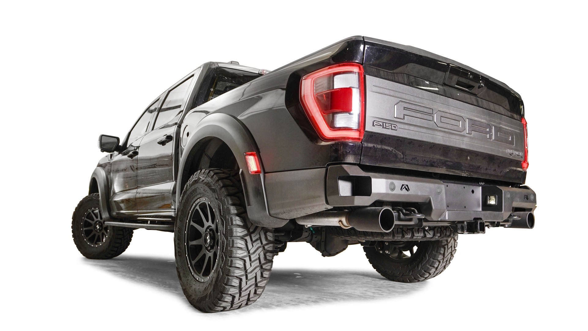 Fab Fours FR21 - W5351 - 1 Ford Raptor 2021 - 2022 Premium Rear Bumper Sensor - Rugged Truck Gear