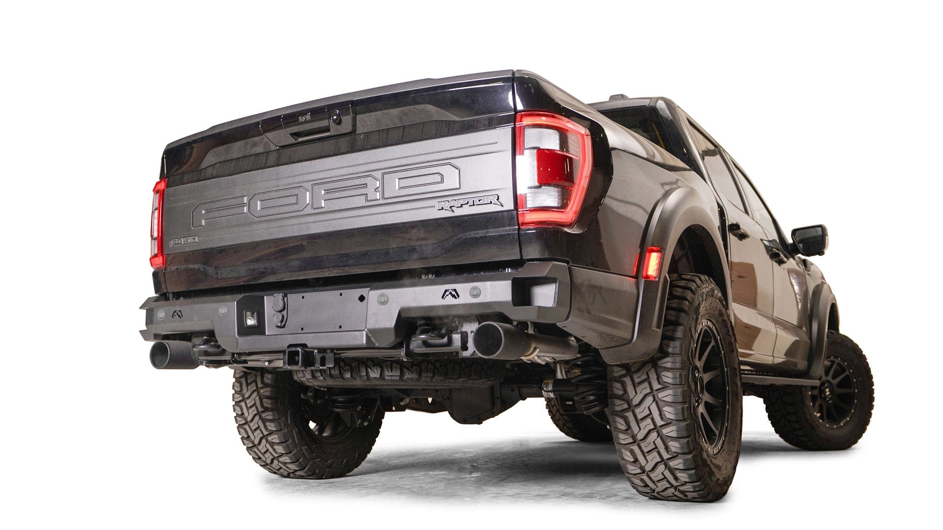 Fab Fours FR21 - W5351 - 1 Ford Raptor 2021 - 2022 Premium Rear Bumper Sensor - Rugged Truck Gear