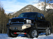 Fab Fours FS05-A1251-1 Ford F250/F350/F450/F550 Superduty 2005-2007 Premium Front Winch Bumper No Guard - Rugged Truck Gear