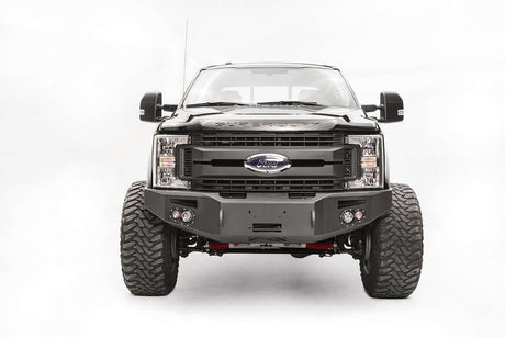 Fab Fours FS17-A4151-1 Ford F250/F350 Superduty 2017-2021 Premium Front Winch Bumper No Guard-BumperStock