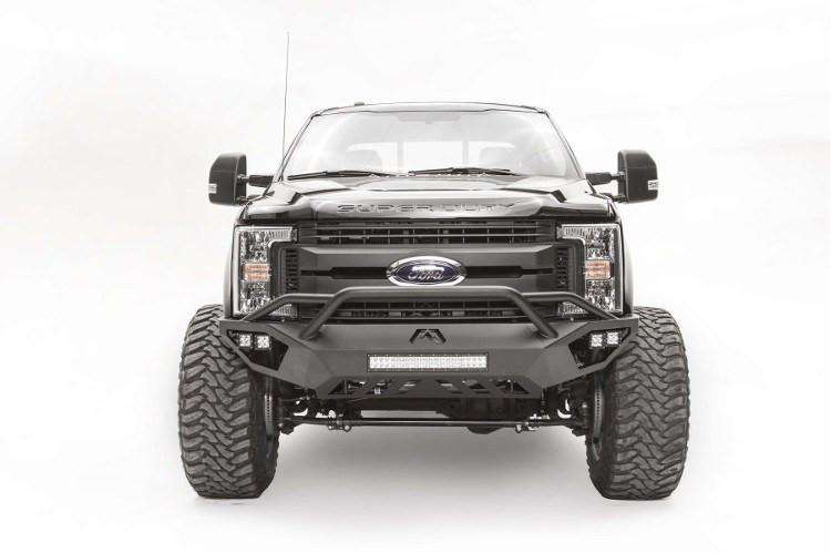 Fab Fours FS17 - V4152 - 1 Ford F250/F350 Superduty 2017 - 2022 Vengeance Front Bumper Pre - Runner Guard - Rugged Truck Gear
