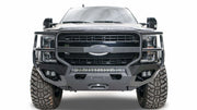 Fab Fours FS17 - X4160 - 1 Ford F250/F350 Super Duty 2017 - 2022 OE Wheel Well Matrix Front Winch Bumper Full Guard - Rugged Truck Gear