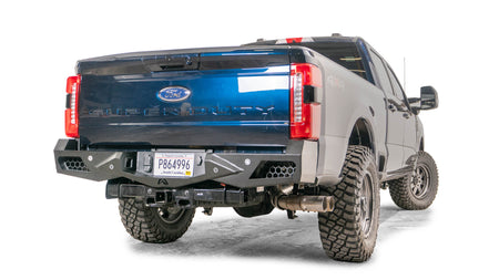 Fab Fours FS23 - E5951 - 1 Ford F250/F350 Superduty 2023 Vengeance Rear Bumper - Rugged Truck Gear