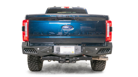 Fab Fours FS23 - E5951 - 1 Ford F250/F350 Superduty 2023 Vengeance Rear Bumper - Rugged Truck Gear