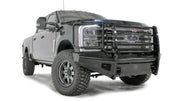 Fab Fours FS23 - S5960 - 1 Ford F250/F350/F450/F550 Super Duty 2023 - 2024 Black Steel Front Bumper Full Guard - Rugged Truck Gear