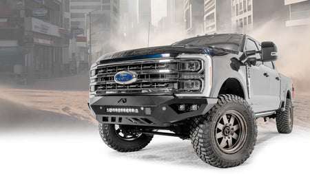 Fab Fours FS23 - V5951 - 1 Ford F250/F350 Superduty 2023 Vengeance Front Bumper No Guard - Rugged Truck Gear
