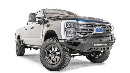Fab Fours FS23 - V5952 - 1 Ford F250/F350 Superduty 2023 Vengeance Front Bumper Pre - Runner Guard - Rugged Truck Gear