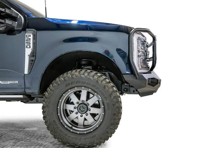 Fab Fours FS23 - X5950 - 1 Ford F250/F350 Super Duty 2023 - 2024 Matrix Front Winch Bumper Full Guard - Rugged Truck Gear
