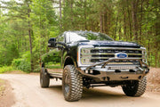 Fab Fours FS23 - X5952 - 1 Ford F250/F350 Super Duty 2023 - 2024 Matrix Front Winch Bumper Pre - Runner Guard - Rugged Truck Gear