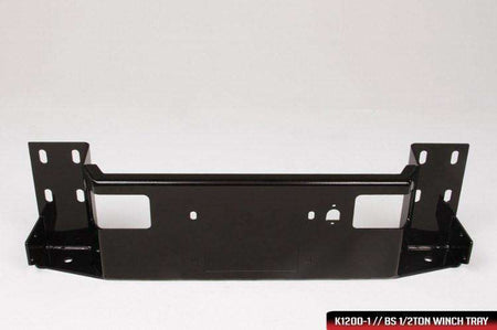 Fab Fours FS99 - S1661 - 1 Ford F250/F350/F450/F550 Super Duty 1999 - 2004 Black Steel Front Bumper No Guard - Rugged Truck Gear