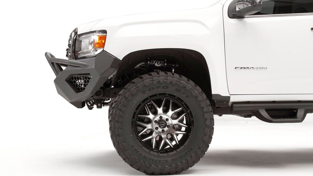 Fab Fours GC15 - D3452 - 1 GMC Canyon 2015 - 2020 Vengeance Front Bumper Pre - Runner Guard - Rugged Truck Gear