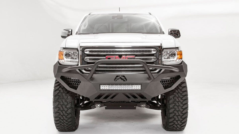 Fab Fours GC15 - D3452 - 1 GMC Canyon 2015 - 2020 Vengeance Front Bumper Pre - Runner Guard - Rugged Truck Gear