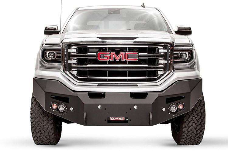 Fab Fours GC15 - H3451 - 1 GMC Canyon 2015 - 2020 Premium Front Winch Bumper No Guard - Rugged Truck Gear