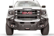 Fab Fours GC15 - H3452 - 1 GMC Canyon 2015 - 2020 Premium Front Winch Bumper Pre - Runner Guard - Rugged Truck Gear