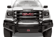 Fab Fours GM07 - K2162 - 1 GMC Sierra 1500 2007 - 2013 Black Steel Front Bumper Pre - Runner Guard - Rugged Truck Gear