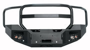 Fab Fours GM14 - C3150 - 1 GMC Sierra 2500/3500 HD 2015 - 2019 Premium Front Winch Bumper Full Guard Sensor - Rugged Truck Gear