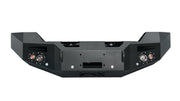 Fab Fours GM14 - C3151 - 1 GMC Sierra 2500/3500 HD 2015 - 2019 Premium Front Winch Bumper No Guard Sensor - Rugged Truck Gear