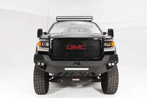 Fab Fours GM15-V3151-1 GMC Sierra 2500/3500 HD 2015-2019 Vengeance Front Bumper No Guard-BumperStock