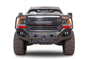 Fab Fours GM15 - X2850 - 1 GMC Sierra 2500/3500 HD 2015 - 2019 Matrix Front Bumper Winch Ready Full Guard - Rugged Truck Gear