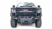 Fab Fours GM20 - A5050 - 1 GMC Sierra 2500/3500 HD 2020 - 2022 New Premium Front Bumper Winch Ready Full Guard - Rugged Truck Gear