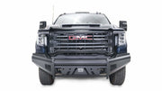 Fab Fours GM20 - Q5061 - 1 GMC Sierra 2500/3500 HD 2020 - 2022 Black Steel Elite Front Bumper No Guard - Rugged Truck Gear
