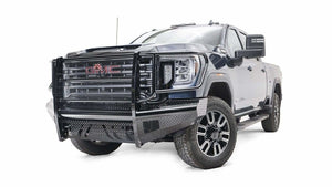 Fab Fours GM20-S5060-1 GMC Sierra 2500/3500 HD 2020-2021 Black Steel Front Bumper Full Guard-BumperStock