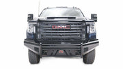 Fab Fours GM20 - S5061 - 1 GMC Sierra 2500/3500 HD 2020 - 2022 Black Steel Front Bumper No Guard - Rugged Truck Gear
