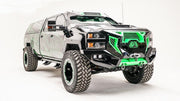 Fab Fours GR3000 - 1 2015 - 2019 Chevy Silverado 2500/3500 HD Grumper Front Bumper - Rugged Truck Gear