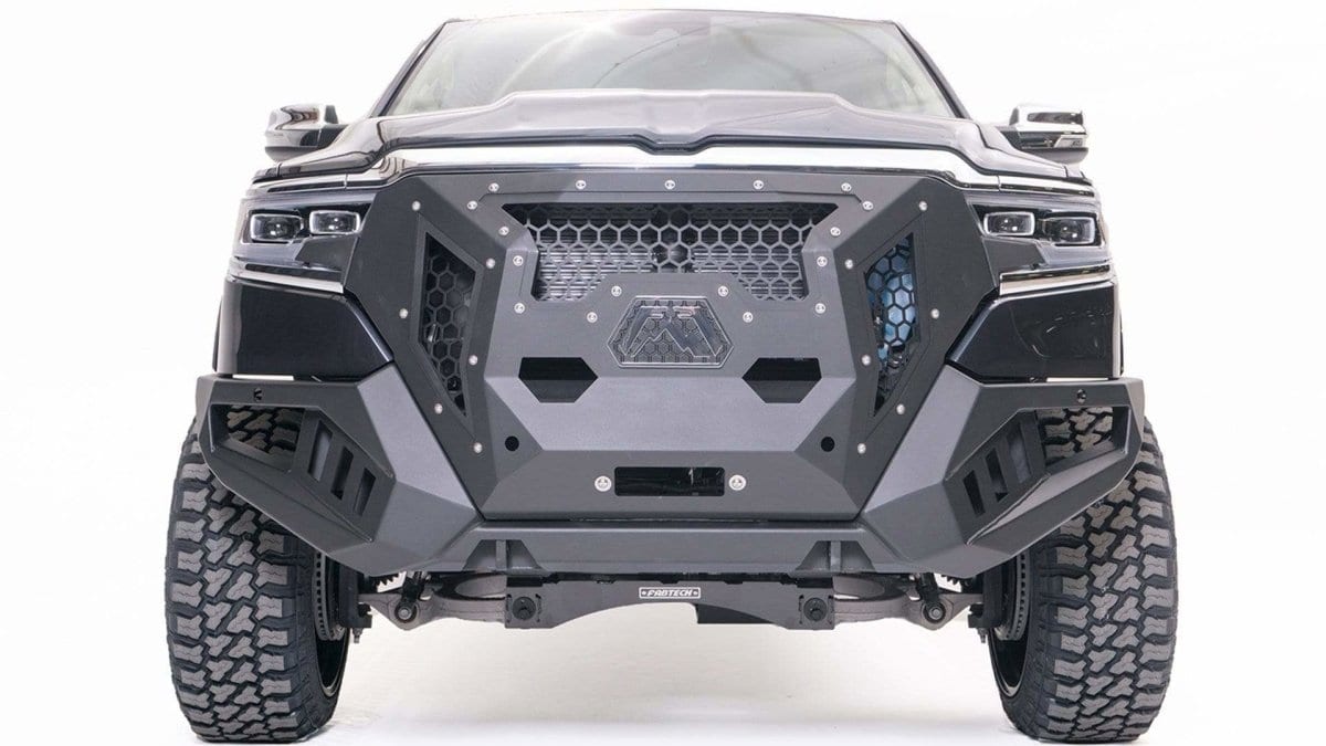 Fab Fours GR4200 - 1 Ram 1500 2019 - 2022 Grumper Front Bumper - Rugged Truck Gear