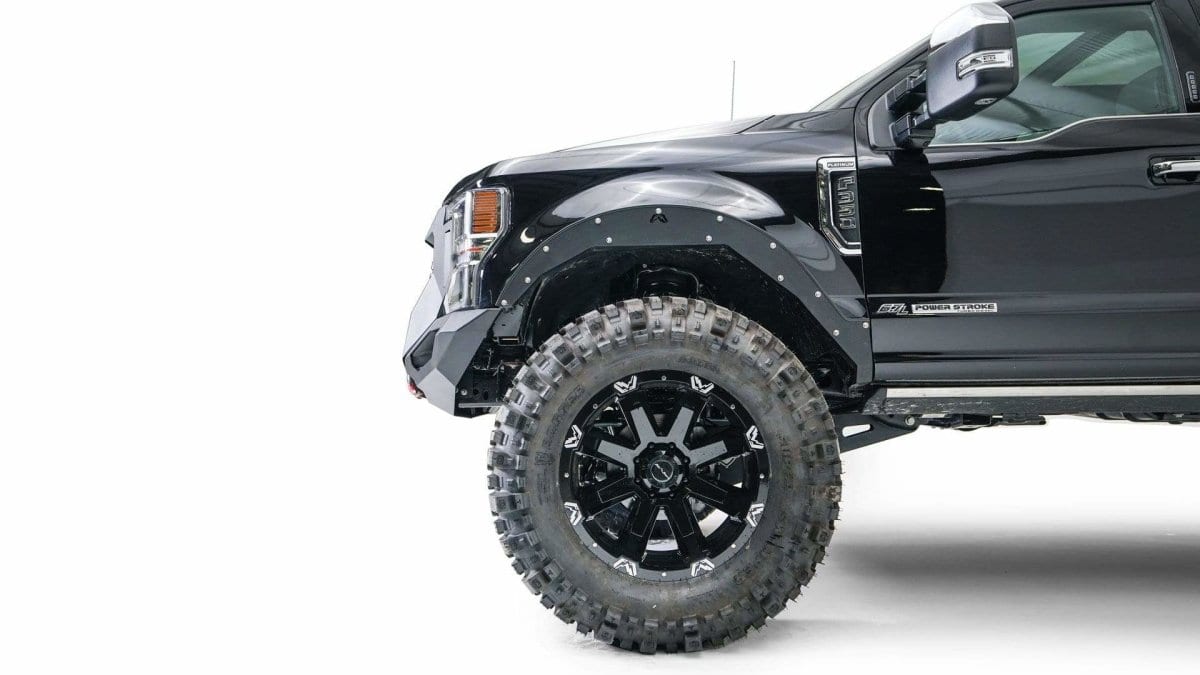 Fab Fours GR4700 - 1 Ford F250/F350 Superduty 2020 - 2022 Grumper Front Bumper - Rugged Truck Gear