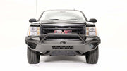 Fab Fours GS07 - D2152 - 1 GMC Sierra 1500 2007 - 2013 Vengeance Front Bumper Pre - Runner Guard Non - Sensor - Rugged Truck Gear