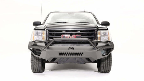 Fab Fours GS07-D2152-1 GMC Sierra 1500 2007-2013 Vengeance Front Bumper Pre-Runner Guard Non-Sensor-BumperStock