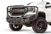 Fab Fours GS16 - F3950 - 1 GMC Sierra 1500 2016 - 2018 Premium Front Bumper Winch Ready Full Guard - Rugged Truck Gear