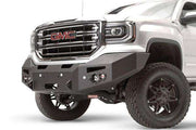 Fab Fours GS16 - F3951 - 1 GMC Sierra 1500 2016 - 2018 Premium Front Bumper Winch Ready No Guard - Rugged Truck Gear