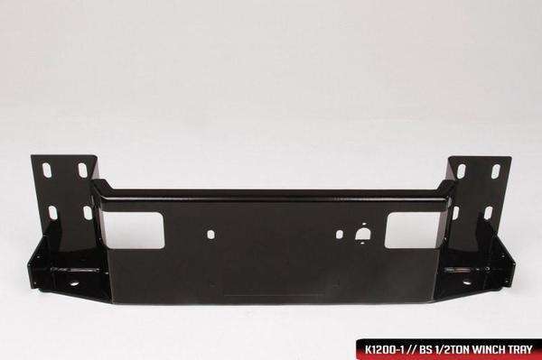 Fab Fours GS16 - K3962 - 1 GMC Sierra 1500 2016 - 2018 Black Steel Front Bumper Pre - Runner Guard - Rugged Truck Gear