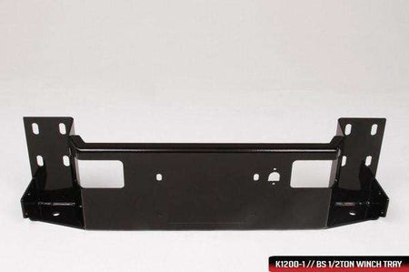 Fab Fours GS16 - K3962 - 1 GMC Sierra 1500 2016 - 2018 Black Steel Front Bumper Pre - Runner Guard - Rugged Truck Gear