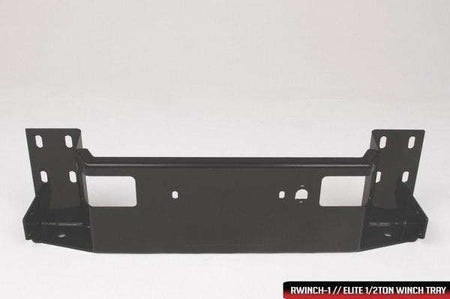 Fab Fours GS16 - R3962 - 1 GMC Sierra 1500 2016 - 2018 Black Steel Elite Front Bumper Pre - Runner Guard - Rugged Truck Gear
