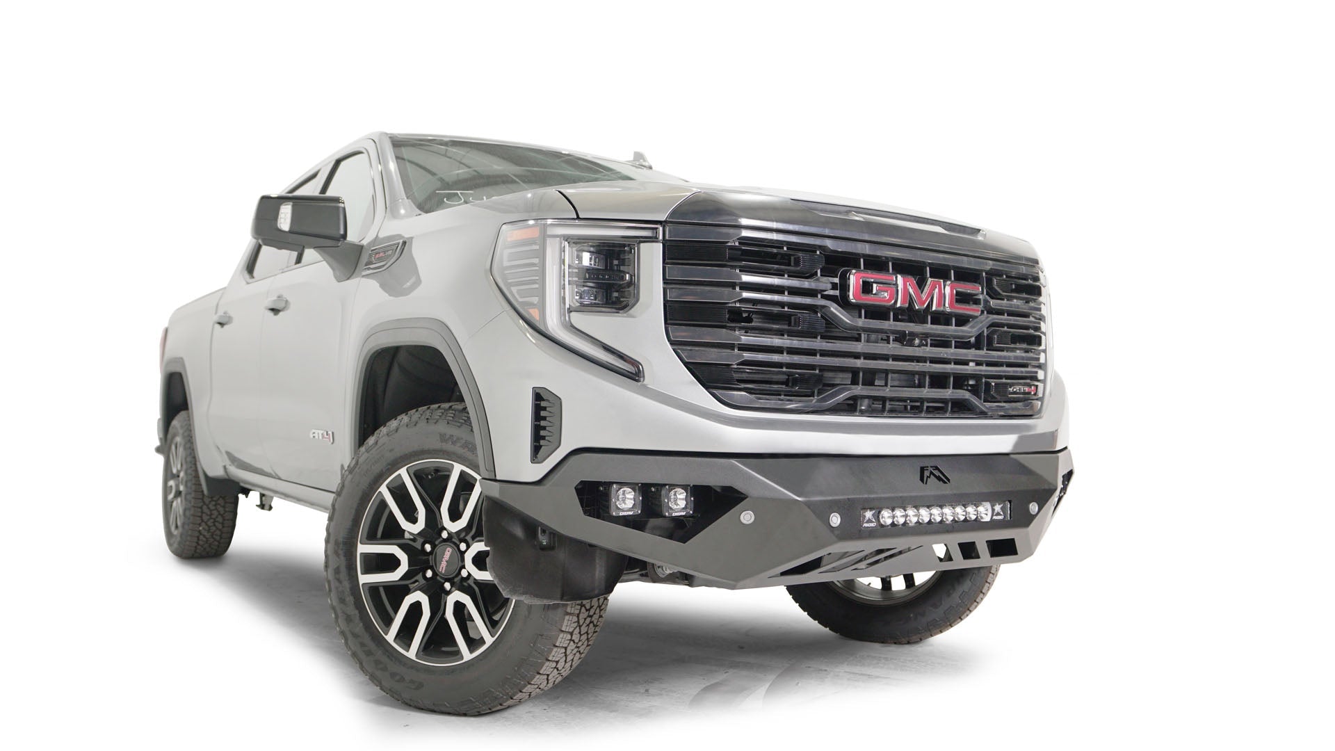 Fab Fours GS23 - D5851 - 1 GMC Sierra 1500 2022 - 2024 Vengeance Front Bumper No Guard Sensor - Rugged Truck Gear