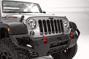 Fab Fours JK07 - D1851 - 1 Jeep Wrangler JK 2007 - 2018 Vengeance Front Bumper No Guard - Rugged Truck Gear